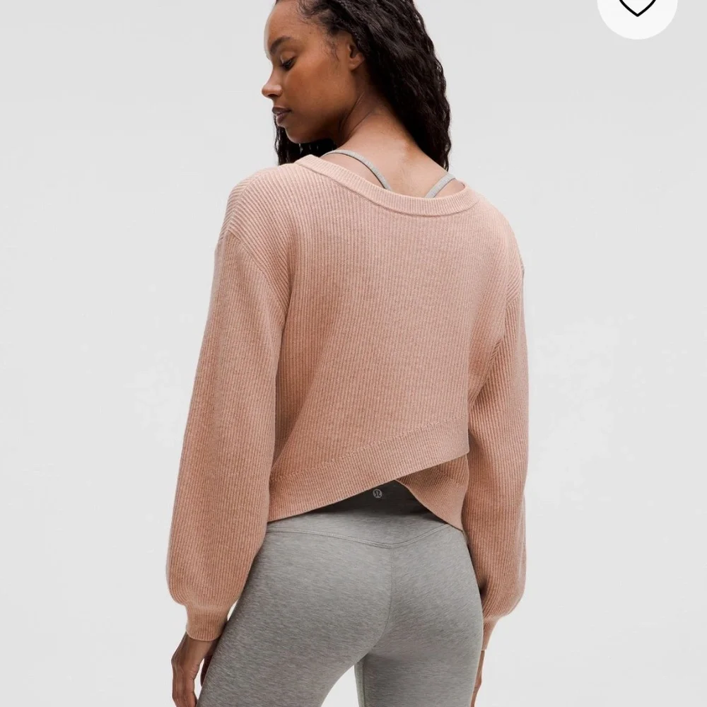Lululemon Reversible Crossover Sweater - Picture 4 of 5